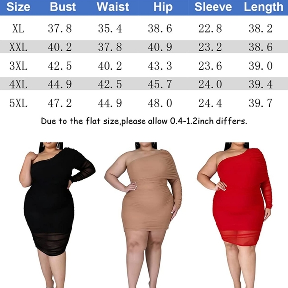 Women's Off the Shoulder Party Dress Size XXL - Picture 4 of 4